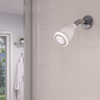 Keeney Mfg 3-Function Showerhead, White, Indoor / Outdoor: Indoor K700WH